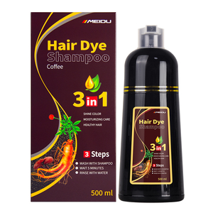 Shampoo Colorante per Capelli Nero Premium Istantaneo Senza Ammoniaca, Ricco di Estratti Vegetali - Product Image 4