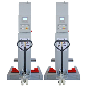 TFAUTENF Pont élévateur mobile à 4 colonnes de 30 tonnes, 7,5 tonnes/colonne unique, alimenté par batterie avec antenne sans fil pour camions lourds - Product Image 1