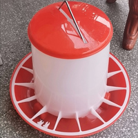 Seau d'alimentation pour volailles en plastique PP de 1,5 kg/2,5 kg/3 kg/5 kg/8 kg/9 kg/10 kg
