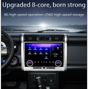 Áp dụng cho 07-24 TOYOTA Cruiser FJ Android Màn hình lớn 13.3-inch Carplay gắn trên xe <span class=keywords><strong>DVD</strong></span> Navigation tích hợp - Product Image 4