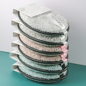 Tampon nettoyant pour le visage en coton biologique rond, réutilisable, <span class=keywords><strong>éponge</strong></span> démaquillante en microfibre <span class=keywords><strong>de</strong></span> <span class=keywords><strong>bambou</strong></span> - Product Image 4