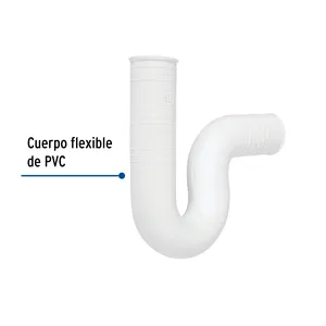 Scatola con 5 unità di PVC flessibile Céspol 1-1-4, per lavabi, Foset - Product Image 2