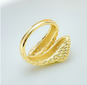 Anillo abierto de oro estilo <span class=keywords><strong>Instagram</strong></span> moderno y versátil con incrustaciones de diamantes de carbono de plata 925 europea y americana - Product Image 6