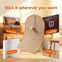 Mignonnes griffoirs muraux en sisal pour chat, résistants à l'usure, durables, non-déchirants, planches verticales pour affûter les griffes, apaisantes pour les chats YR
