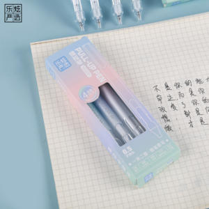 Gel Pen Cute Candy Solid Gradient Gummi Gel Pen Student 0,5mm Creative Black Ink Gel Pen - Product Image 4