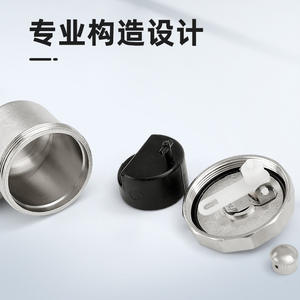 Válvula de Escape de Cobre de Alta Temperatura para Calentadores Solares de Agua Verticales, 4 Puntos, Engrosada, Escape Directo, Automática - Product Image 5