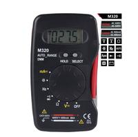 M320 Multimeter Digital Tester Genggam DC AC Voltage Meter Arus Multimeter Frekuensi Pengukur Kapasitansi