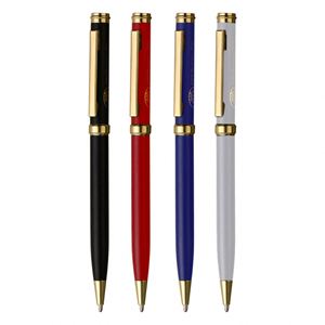 Advertising Promotion <b>Gift</b> Cheap Custom logo Metal Hotel Ballpoint Pen - Product Image 2