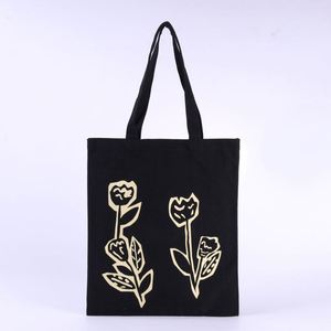 Low MOQ Eco-Friendly Reusable Organic Calico <b>Canvas</b> Tote <b>Bag</b> Custom Logo Size Printed Cotton Grocery Shopping <b>Bag</b> Recycled - Product Image 1