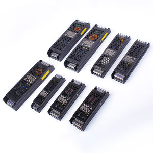 Fonte <span class=keywords><strong>de</strong></span> Alimentação Ultra Fina LED DC12V 24V Transformadores <span class=keywords><strong>de</strong></span> Iluminação 60W 100W 200W 300W 400W AC100-240V Fonte <span class=keywords><strong>de</strong></span> Alimentação - Product Image 1