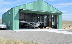 一致符合全球标准房屋框架钢结构便携式飞机机库 - Product Image 3