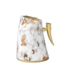 Nouveau style flacon à vide 1000ML cafetière arabe rose doublure en verre Thermo thé cafetière