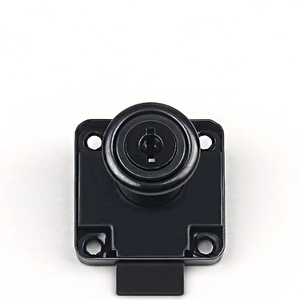 Modern Iron Key-Unlockable Cam <b>Lock</b> for Office Desk <b>Cabinet</b> Wardrobe Drawer-Bathroom & Hotel Use Easy Installation - Product Image 1
