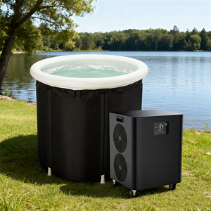 ICEMEND Offre spéciale Machine de refroidissement et de chauffage portable Refroidisseur de bain de glace Refroidisseur d'eau froide pour baignoire à glace - Product Image 1