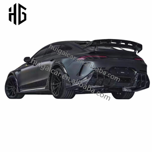 Kit de carrosserie extérieur pour pare-chocs avant et arrière demi-jupe en fibre de carbone pour <span class=keywords><strong>Mercedes</strong></span> <span class=keywords><strong>AMG</strong></span> GT50 GT53 GT63 GT43 SCL Wide Body Kit - Product Image 3