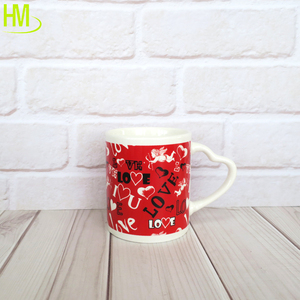Taza de Cerámica Ecológica de Gran Capacidad, Libre de BPA y Resistente al Calor, con Diseño para Café y Té del Día de San Valentín - Product Image 5