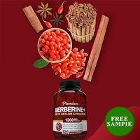 Berbérine 1200mg avec cannelle de Ceylan, sans OGM, sans gluten, complément alimentaire pour la beauté et le bien-être des femmes