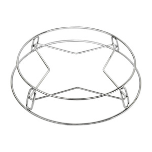 Stainless steel pot rack, household kitchen storage rack, multi-functional steamer rack, heat-insulating pot mat, <b>cookware</b> and - Product Image 5