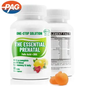Toptan bir komple çoklu karışımı anne bebek vitaminler bayan Prenatal vitaminler Prenatal Multi Vitamin Gummies