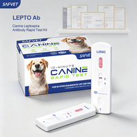 Kit de test rapide de la leptospirose canine, détection des anticorps Lepto IgG/IgM, échantillons d'urine et de sang, cliniques vétérinaires pour chiens