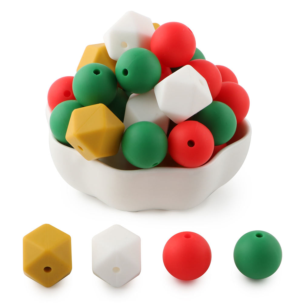 15mm round bead 14mm polyhedral blend Style 6