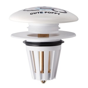 Cute Ceramic Anti Odor Floor <b>Drain</b> Plug For <b>Bathroom</b> Sink Washbasin Pop Up Core Minimalist Design - Product Image 2