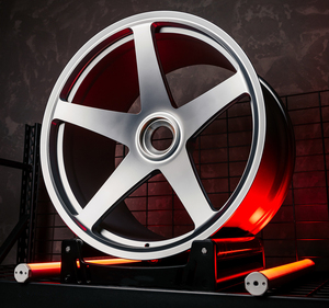 Jante de course en alliage monobloc forgée à <span class=keywords><strong>5</strong></span> branches GT 17 18 19 20 21 22 <span class=keywords><strong>23</strong></span> 24 pouces 5X112 5X108 5X114.3 5X120 Moyeu pour Porsche <span class=keywords><strong>1</strong></span> trou - Product Image 3