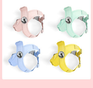 Disesuaikan grosir hewan peliharaan anjing luar ruangan <span class=keywords><strong>Harness</strong></span> X berbentuk musim panas sejuk dapat disesuaikan lembut indah nilon <span class=keywords><strong>Harness</strong></span> untuk anjing - Product Image 6