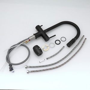 Rubinetto da Cucina a 3 Vie Rimovibile con Osmosi, Miscelatore Cromato Estensibile per <span class=keywords><strong>Acqua</strong></span> Fredda e Calda - Product Image 6