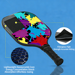Raqueta de Pickleball de Fibra de Carbono Toray T700, Fabricada en China, Estándar USAPA, Legal para Torneos, Empuñadura Ergonómica Acolchada - Product Image 5