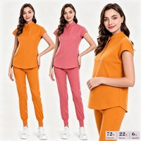 42024LW, Delantal Médico Suave Desechable para Consultorio, Biomedical, Cofia, Venta al por Mayor, Delantal Médico Clínico Lavable