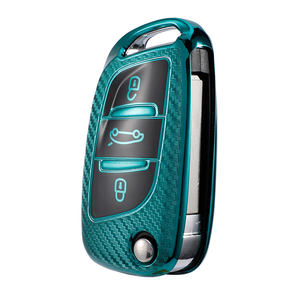 Coque souple en fibre de carbone TPU pour Peugeot DS Citroen <span class=keywords><strong>Versailles</strong></span> C5X Sega FT porte-clés porte-clés sac accessoire - Product Image 1
