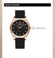 Jam Tangan Wanita NAVIFORCE 5051 RGBB Fashion Brand Tahan Air Quartz dengan Dial Bunga dan Tali Silikon