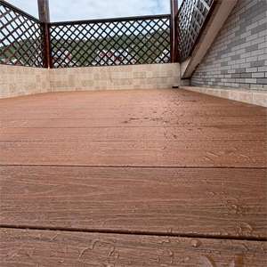 SHENGCHENG - Suelo de Madera Plástica Compuesta Resistente, Anti-UV, WPC, para Exteriores, Patio, Jardín - Product Image 4