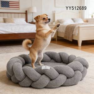 Cama para Perros YANGYANGPET de Tela de Peluche, Cómoda, Moderna y de Lujo - Product Image 2