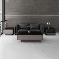 Table basse classique grande table à thé antique pour café bureau en bois tables basses d'appoint de la chambre avec rangement