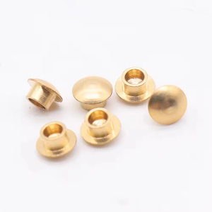 Rivets en laiton à tête ronde semi-tubulaires, fixations – <span class=keywords><strong>Prix</strong></span> usine, fabricant, fournisseur - Product Image 3