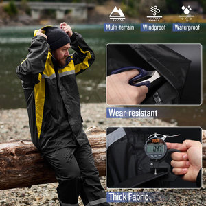 Trajes de lluvia informales personalizables de alta calidad Ropa de invierno de buen diseño con característica transpirable - Product Image 3