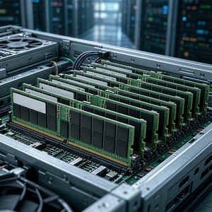 Memoria de Servidor DDR5 RDIMM HMCG94AHBRA Nueva al por Mayor, 64GB 6400MT/s PC5-51200 2Rx4 ECC Registrada, 288 Pines, 1.1V para Servidor - Product Image 4