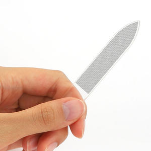 Lima de Uñas de Vidrio Impresa a Color, Herramienta de Manicura Ergonómica de Doble Cara con Logotipo Personalizado - Product Image 2