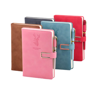 Cuaderno A5 con Logotipo Personalizable, Cubierta de Cuero Imprimible, Cuaderno de Reuniones de Negocios de Alta Calidad, <span class=keywords><strong>Regalo</strong></span> Empresarial al por Mayor - Product Image 1