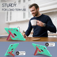 Étui pour tablette hybride en silicone épais antichoc robuste pour iPad Pro 13 2024 cover