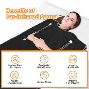 <strong>2026</strong> Best Emf Protectin Radiation Shielding Blankets Best Low EMF Electric <strong>Sauna</strong> Blanket - Product Image 4