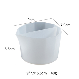INTODIY Gobelet de distribution et de mesure en silicone pour mélange de couleurs, idéal pour la distribution de résine époxy et le moulage de peinture - Product Image 3