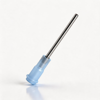 Aiguille en acier inoxydable Liscoe 13G 1,5 pouces à pointe émoussée avec raccord Luer Lock en plastique pour distributeur de seringues