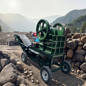 Di Động Di Động Nhà Máy Nghiền Diesel Máy Nghiền Hàm Băng Tải Vành Đai Cứng Đá Thạch Anh Đá Mỏ Vàng Di Động Thiết Bị Khai Thác Mỏ - Product Image 6