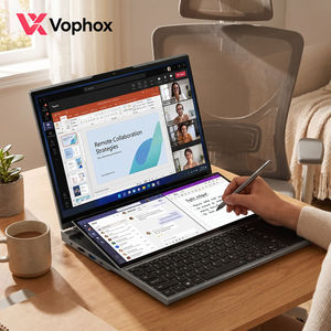 Ready to Ship Dual Screen <strong>Laptop</strong> 16 Inch Intel I7 High Performance Office Gaming Notebook 16GB <strong>512GB</strong> Fast Shipping Wholesale PC - Product Image 1