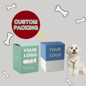 Sacs à déjections canines personnalisés avec logo, biodégradables en amidon de maïs, parfumés - Product Image 4