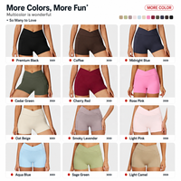 Shorts de cycliste taille haute pour femme, effet seconde peau, séchage rapide, respirant, compression, pour yoga, course à pied, cyclisme, certifié GCC