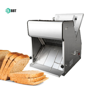 Trancheuse à pain en acier inoxydable Coupeur de pain et de <span class=keywords><strong>sandwich</strong></span> Trancheuse à pain électrique en acier inoxydable - Product Image 2